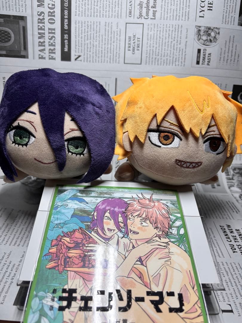 劇場版 チェンソーマン レゼ篇 寝そべりぬいぐるみ デンジ レゼ 第2弾特典