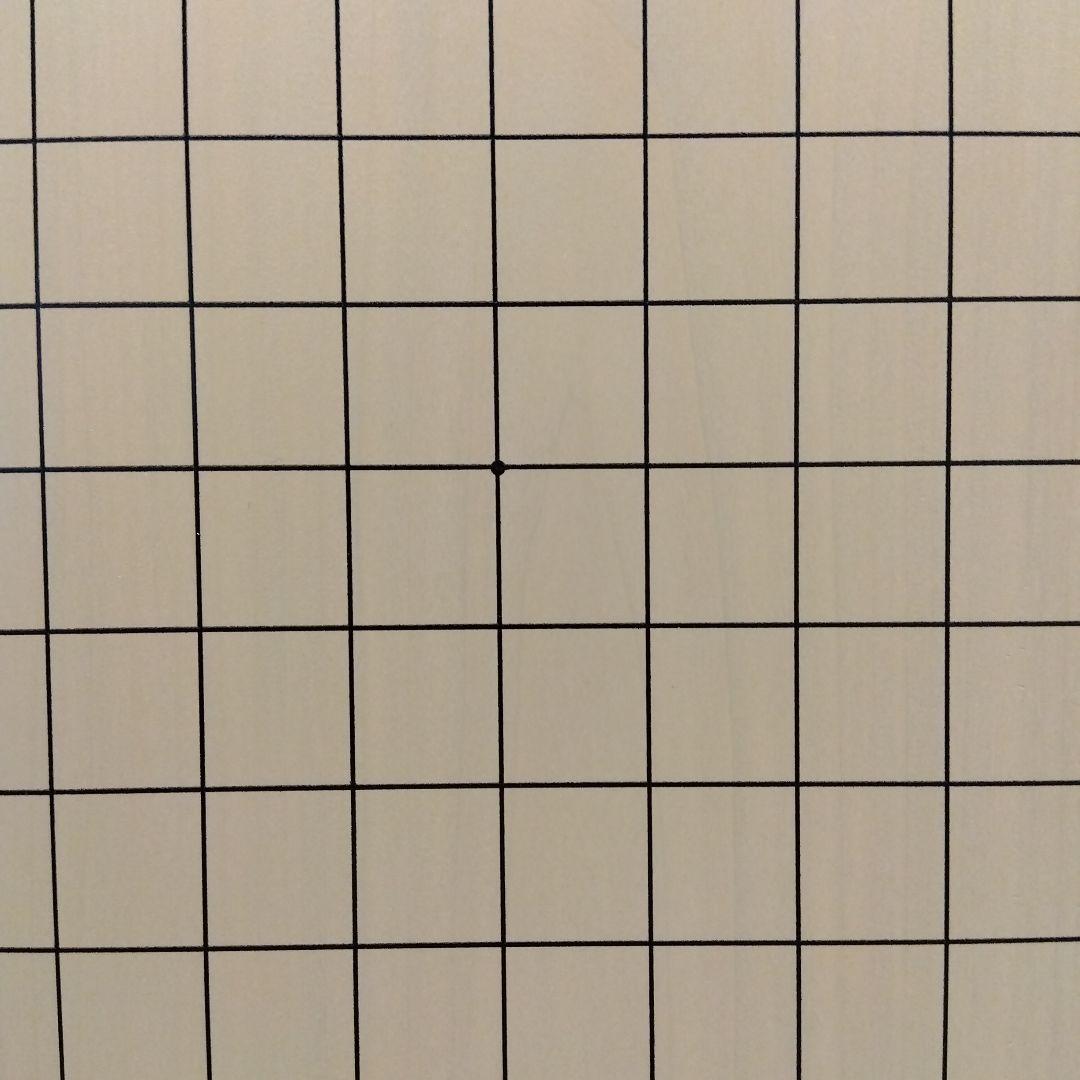 【桂　3寸碁盤　木裏】