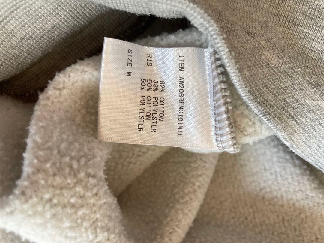 ennoy スウェット グレー M スタイリスト私物 everyone