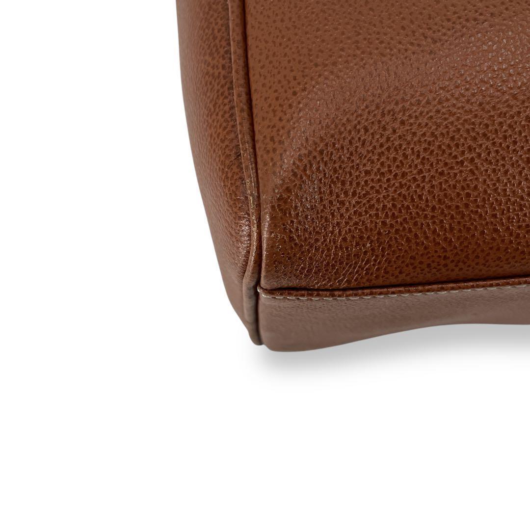 オールド　イヴサンローラン　ハンドバッグ　ミニボストン　エンボスロゴ　YSL