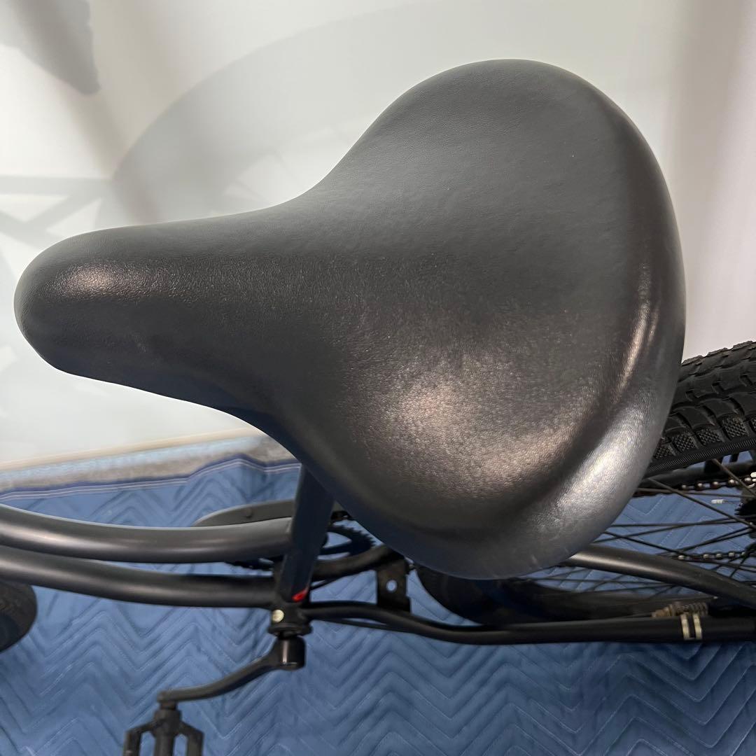 ビーチクルーザー　自転車　マットブラック