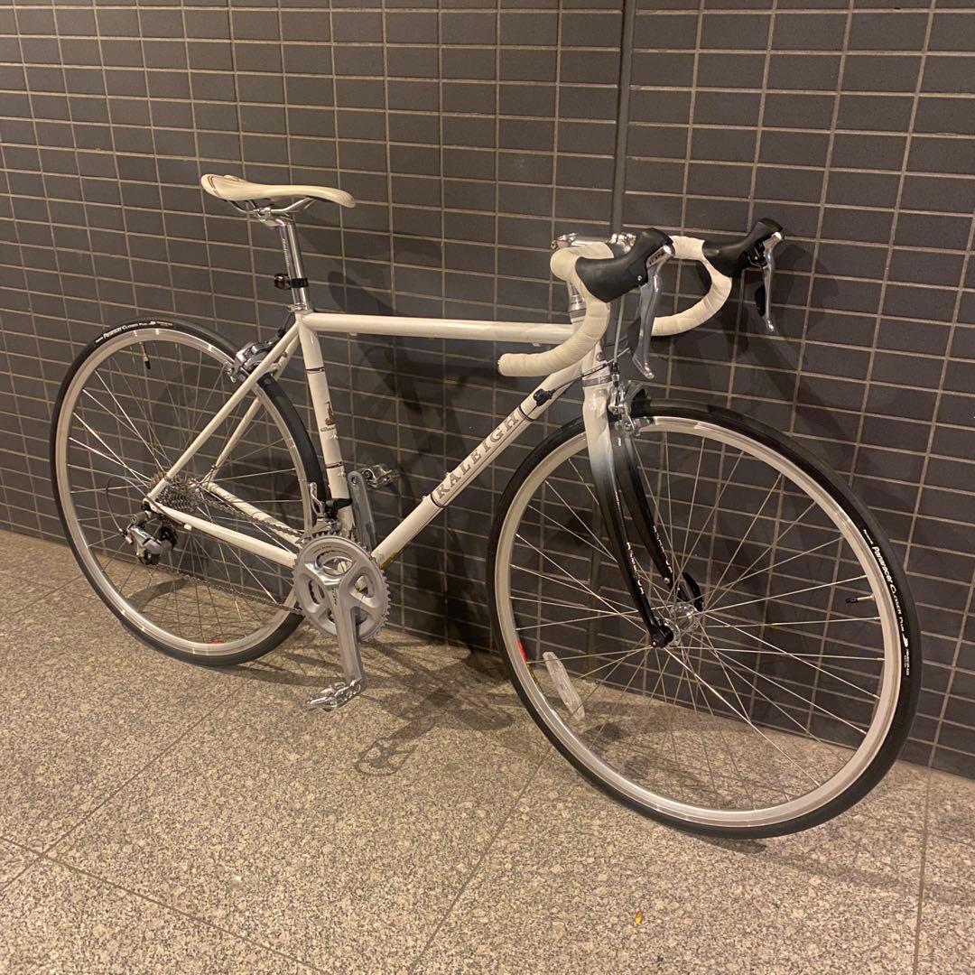 【美中古車！直渡】RALEIGH　ラレー　ロードバイク　クロモリ　カーボン　東京