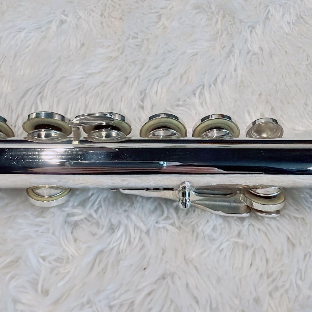 【磨き済】YAMAHA YFL-221 フルート 後期モデル Eメカ 銀メッキ