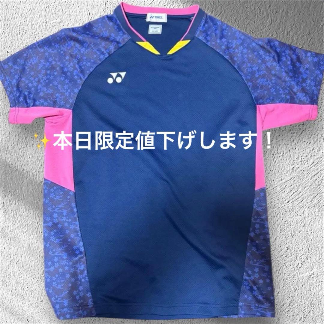 バドミントン日本代表ユニフォーム2020YONEX 半袖シャツ L サイズ