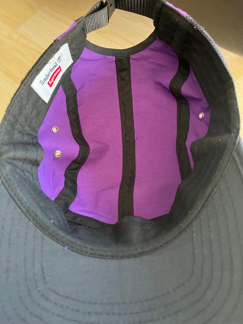 Supreme×Timberlandアノラックセットアップ キャップ パープル
