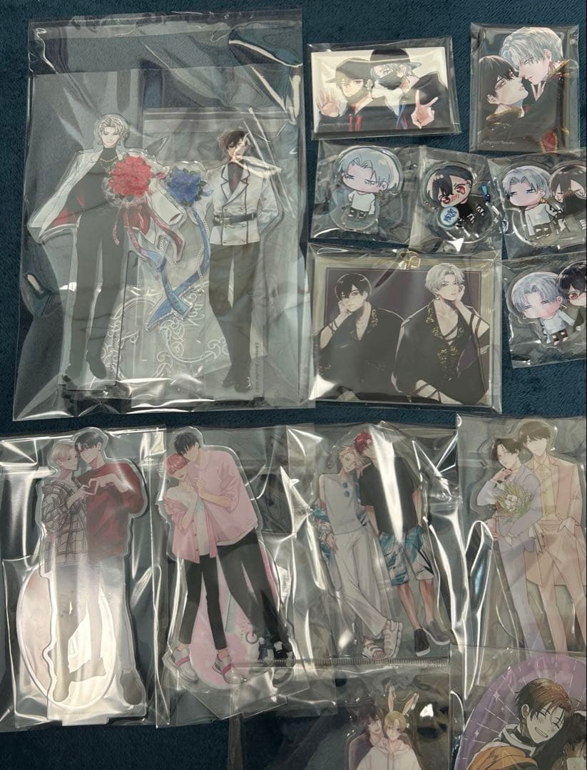 商業BL グッズ　まとめ売り　アクリルスタンド　アクリルコースター　BLグッズ