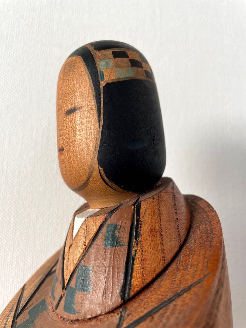 能面 こけし kokeshi 人形 工芸品 和 歌舞伎 能楽 伝統 清樹 美しい