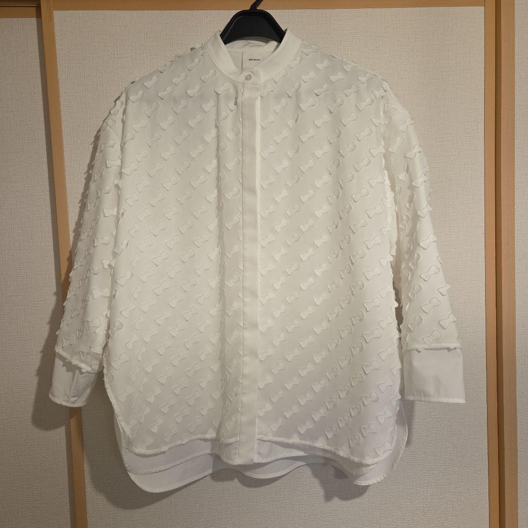 yori shirocon ヨリ シロコン キティリボンレイヤードブラウス