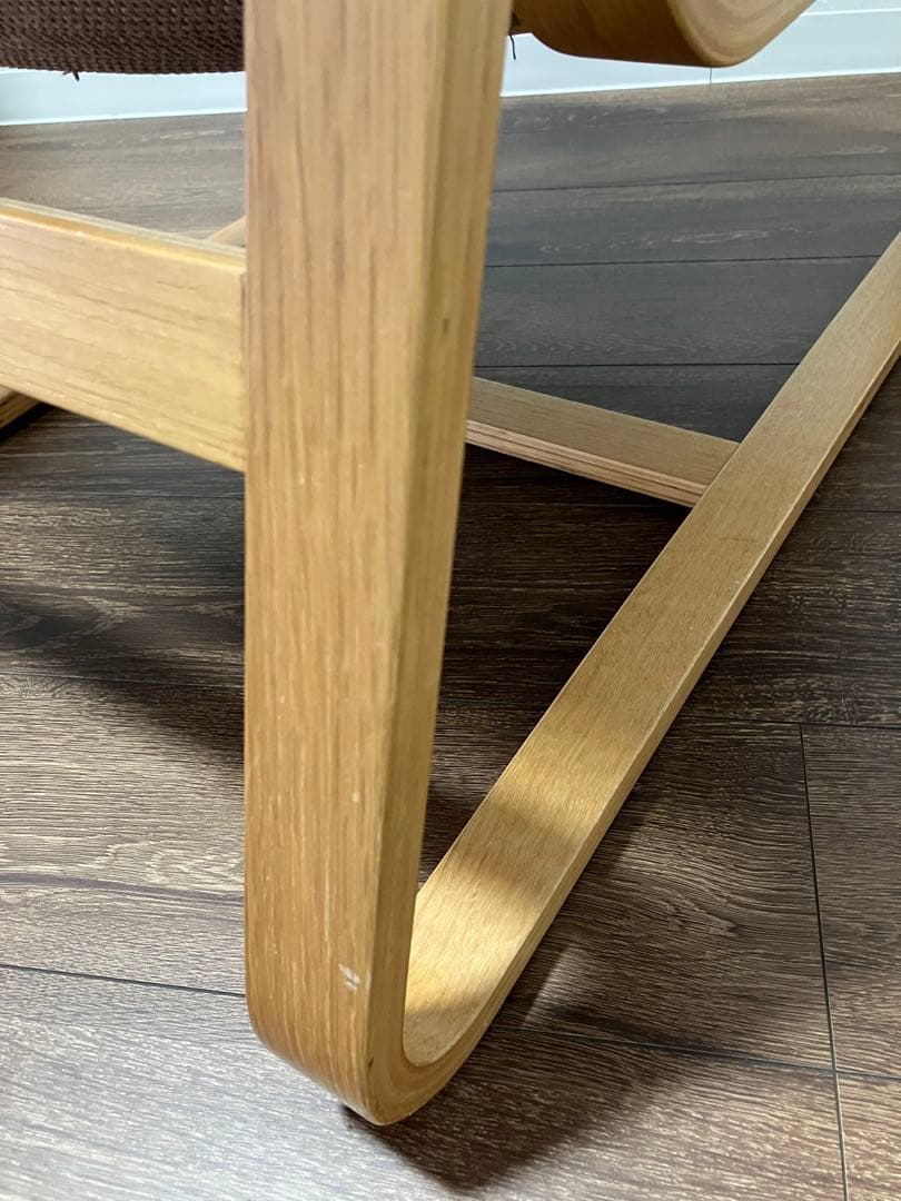 無印良品　リビングでもダイニングでもつかえるソファチェア