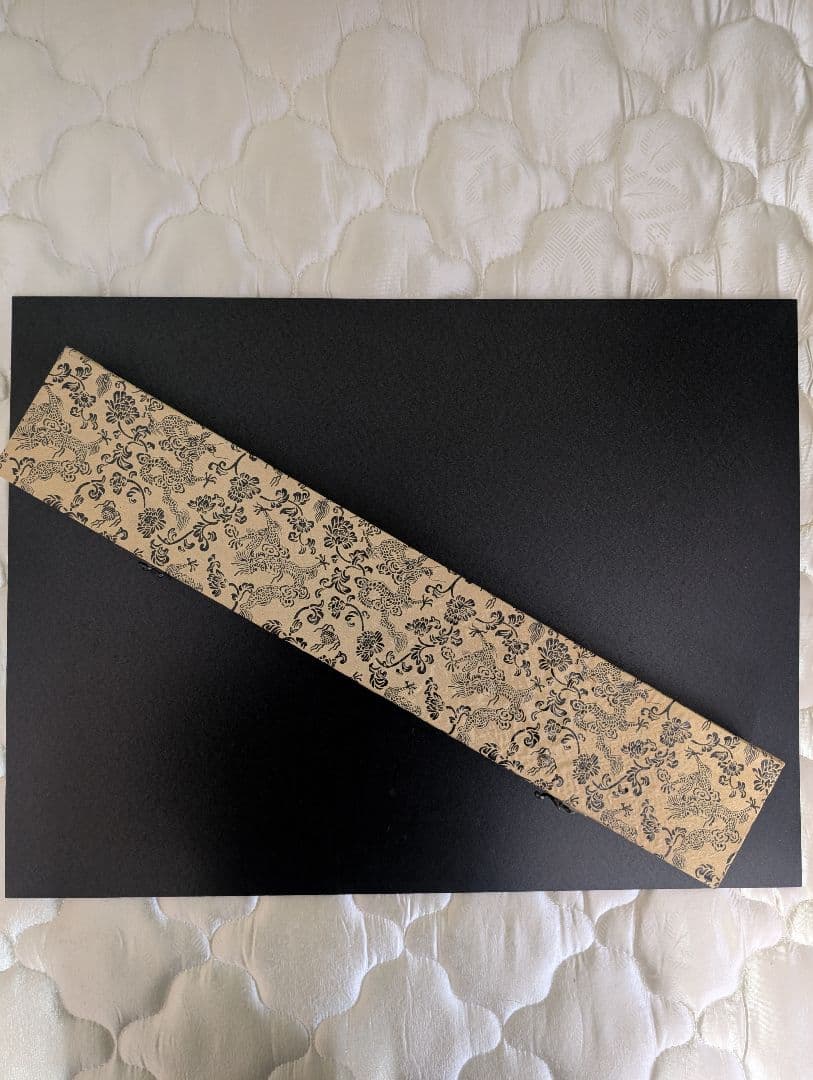 模造刀 木製鞘ハンドル ケース付き 鉄？鋼製？