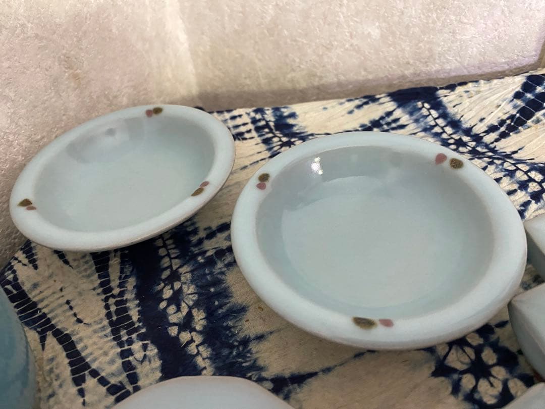 鈴木三成　青磁　小皿　箸置