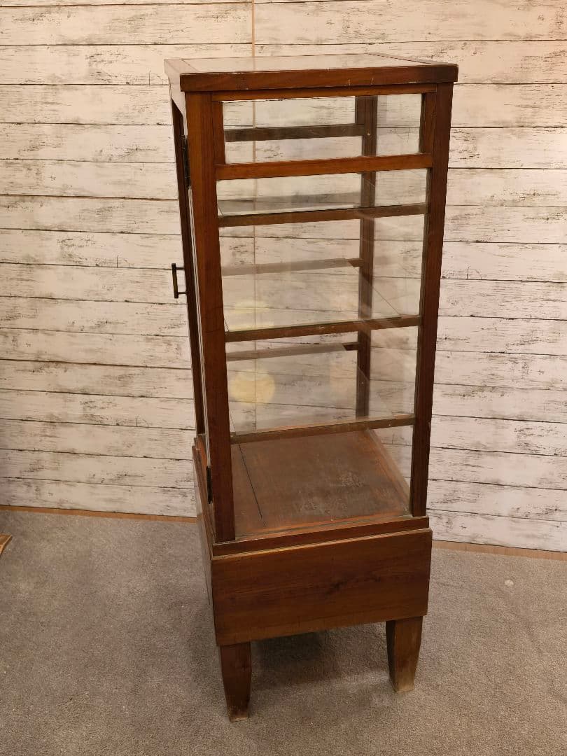 プ*い様 ガラスケース　昭和レトロ　古家具　パンケース　店舗什器　ショーケース