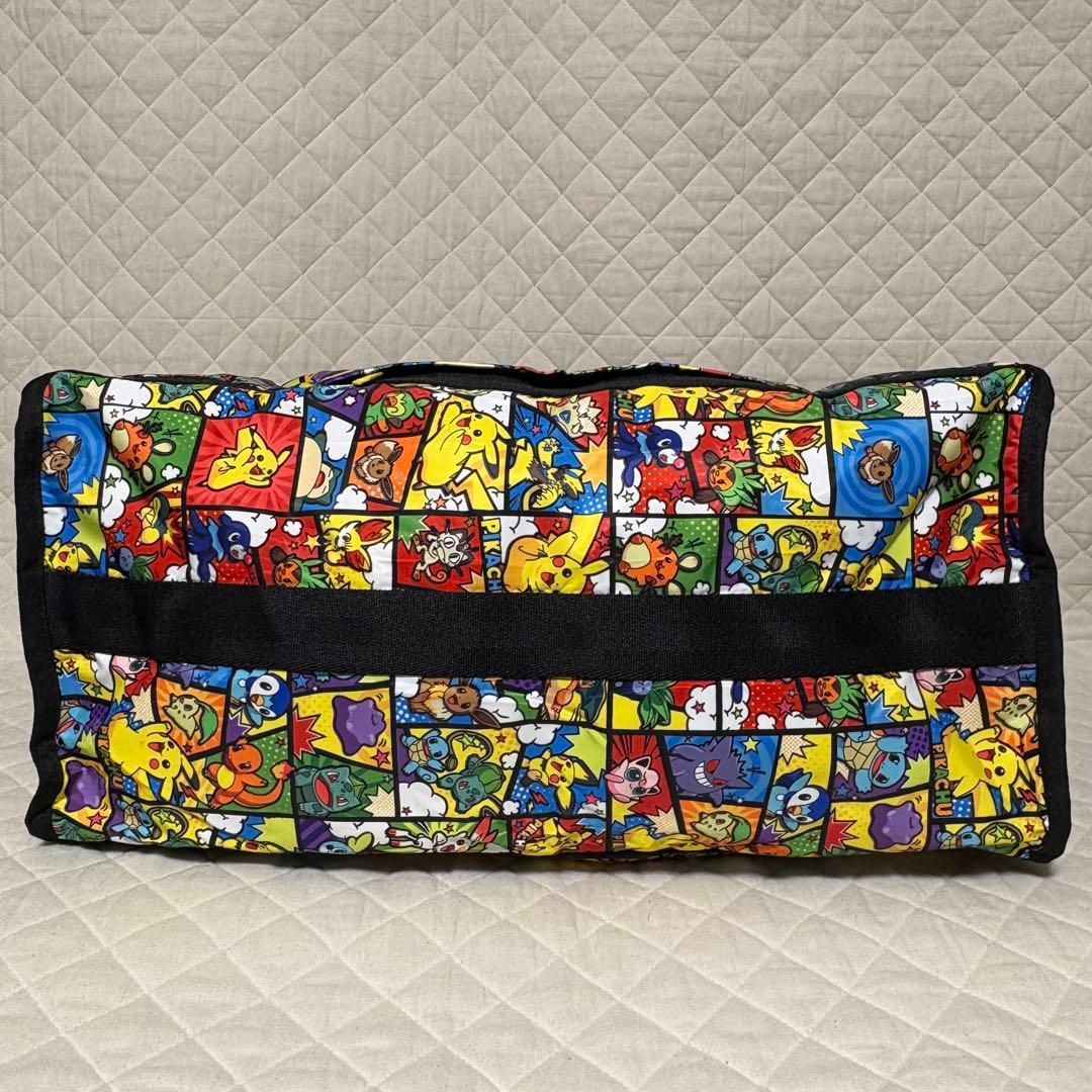 【希少】レスポートサック　ボストンバッグ　ラージタイプ　ポケモン　ピカチュウ