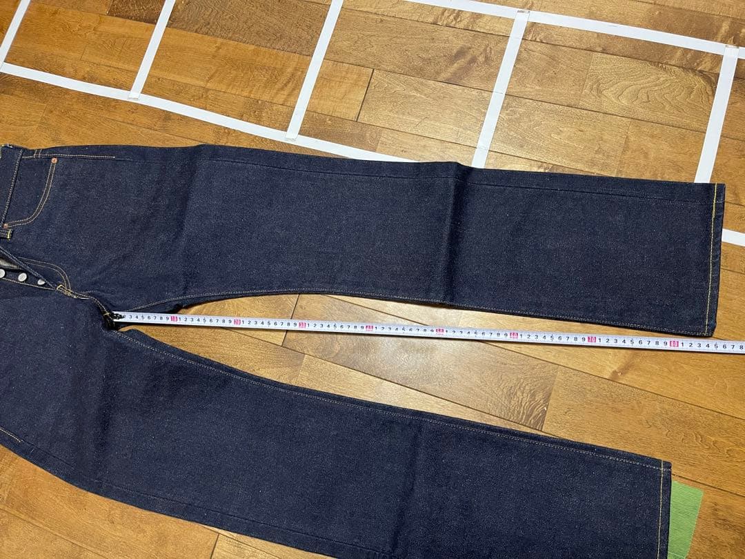 フルカウント　FULLCOUNT21オンス極厚ストレートデニム W32