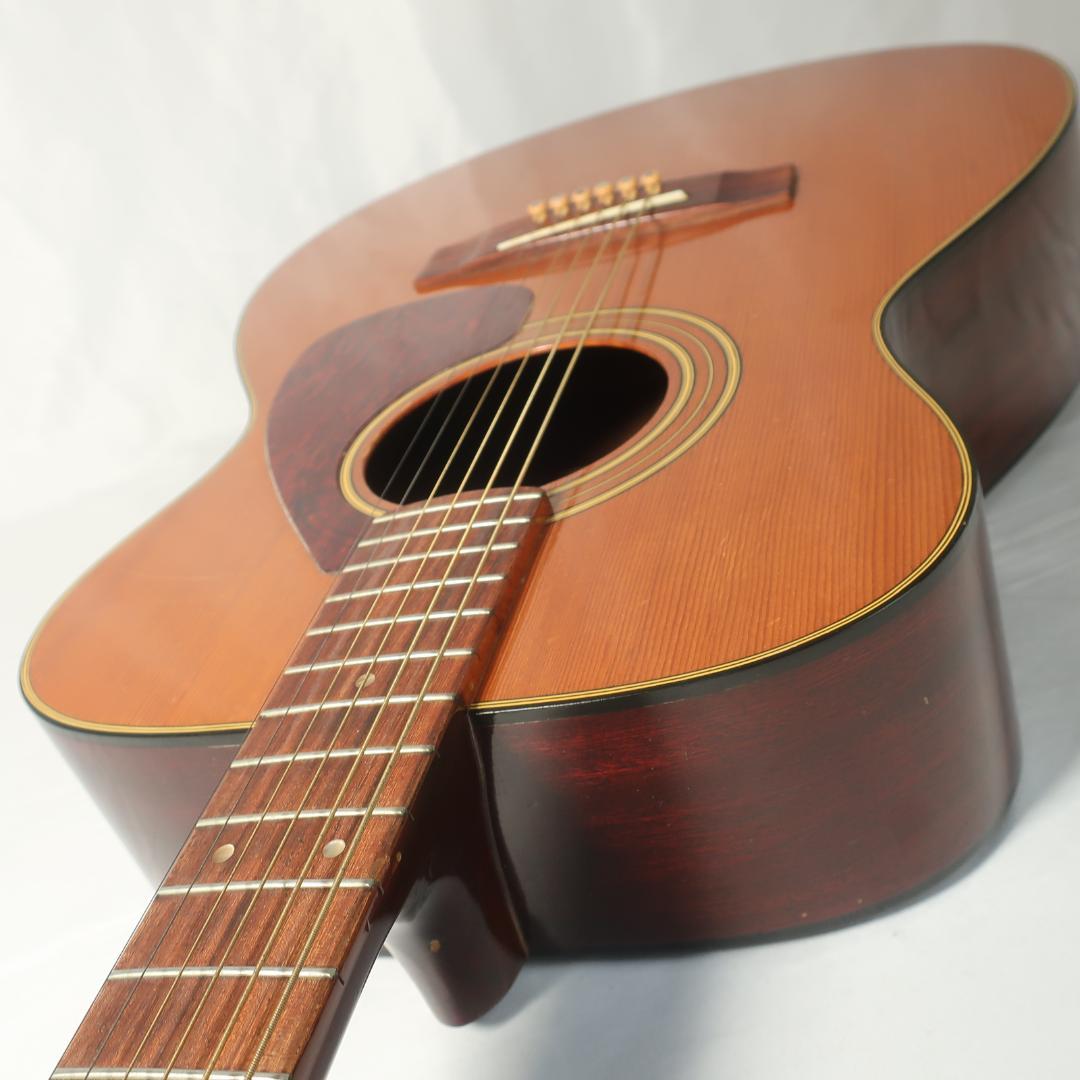 弦交換 YAMAHA FG-130 ギター ケース付 グリーンラベル ビンテージ