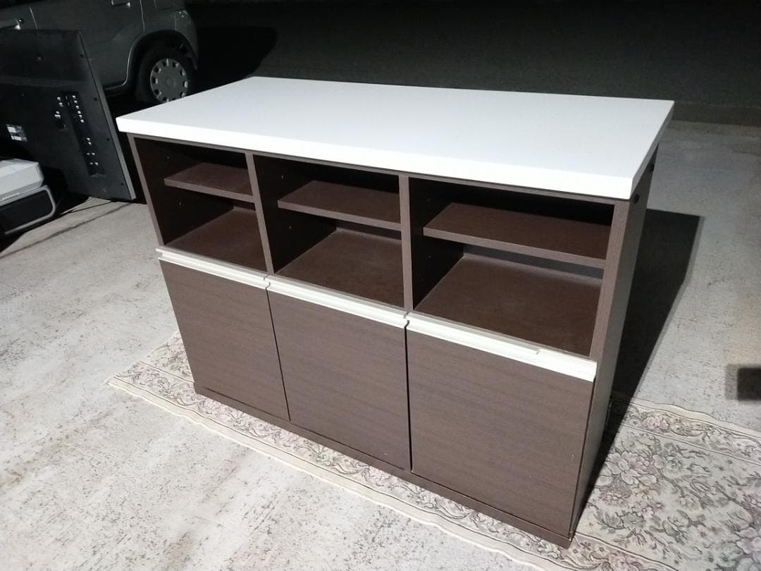 お洒落な空間♪♪☆バーカウンター☆ 収納付き