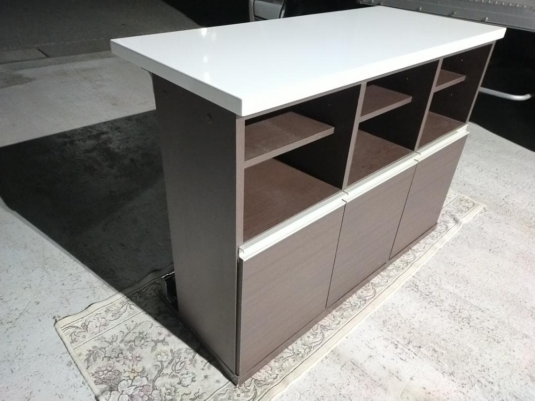 お洒落な空間♪♪☆バーカウンター☆ 収納付き