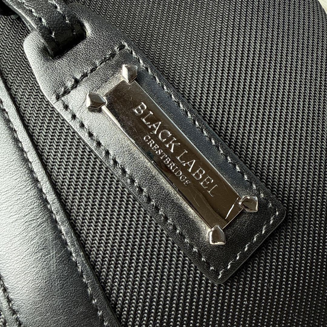 ブラックレーベルクレストブリッジ 2way ビジネスバッグ 黒 通勤 A4収納可