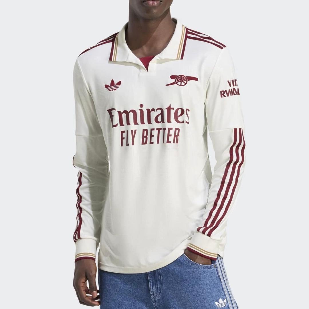 新品タグ付き アーセナル 25-26 3rdユニフォーム 長袖