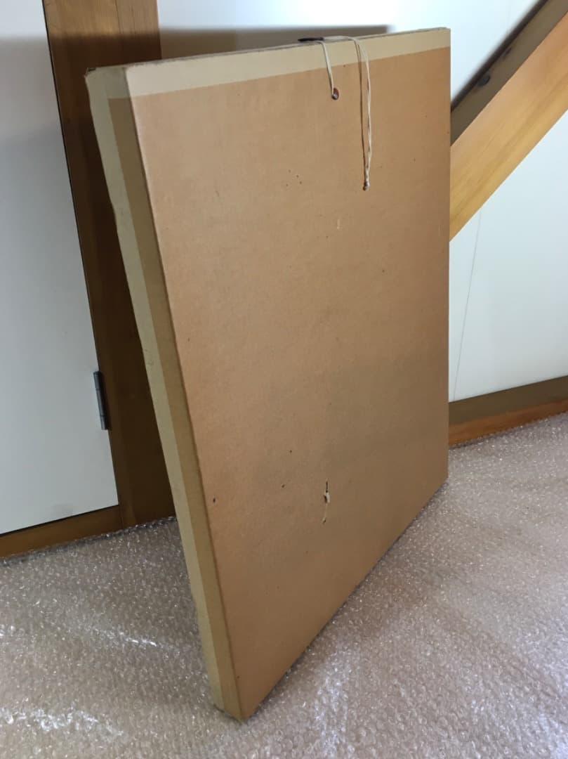 ○井堂雅夫 「銀閣寺 椿」木版画 1993年制作 54/200 直筆サイン 真作