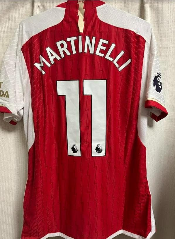 アーセナル　マルティネッリ　オーセンティック ホーム（M）2023-24