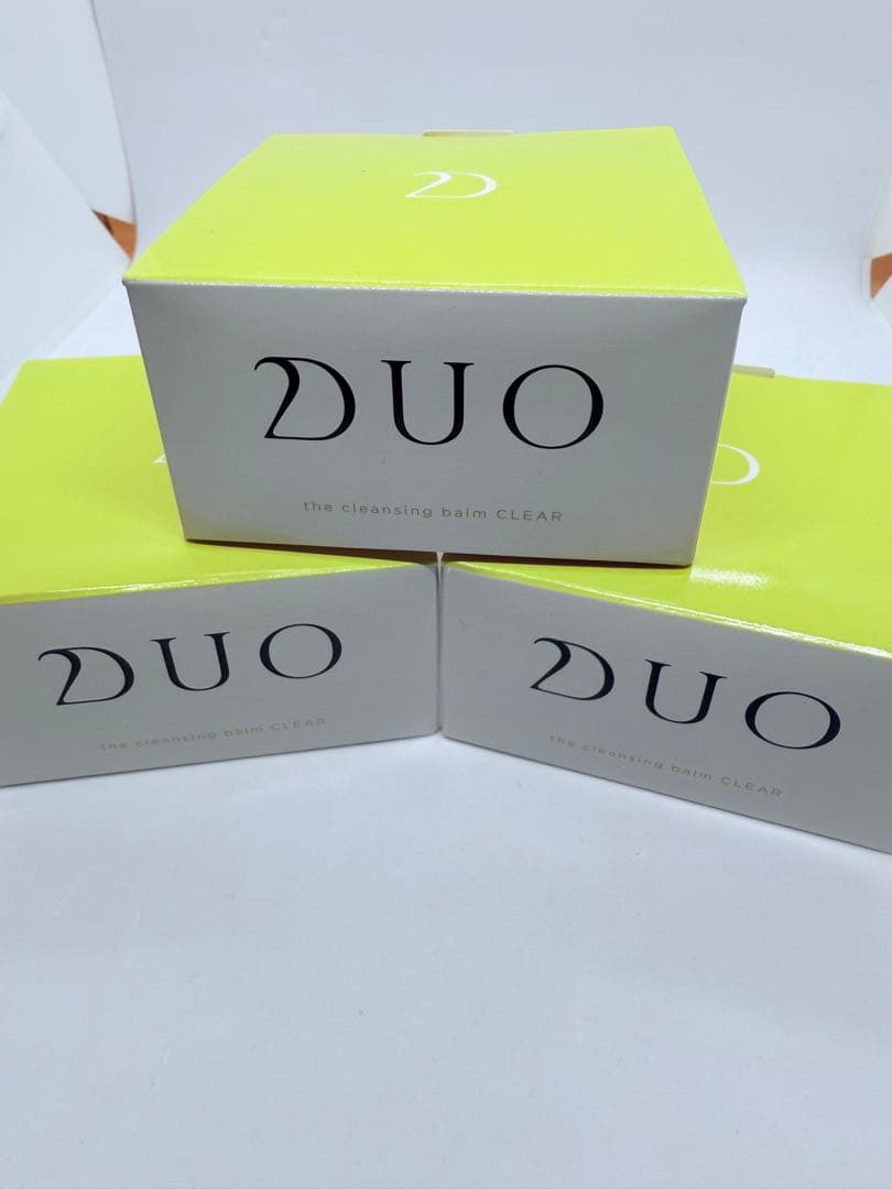 デュオ　ザ　クレンジングバーム　クリア　×3