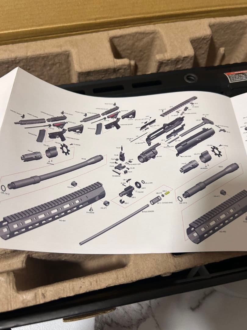 A*7様 【美品】ARES X EMG X KAC SR-16-L-BK