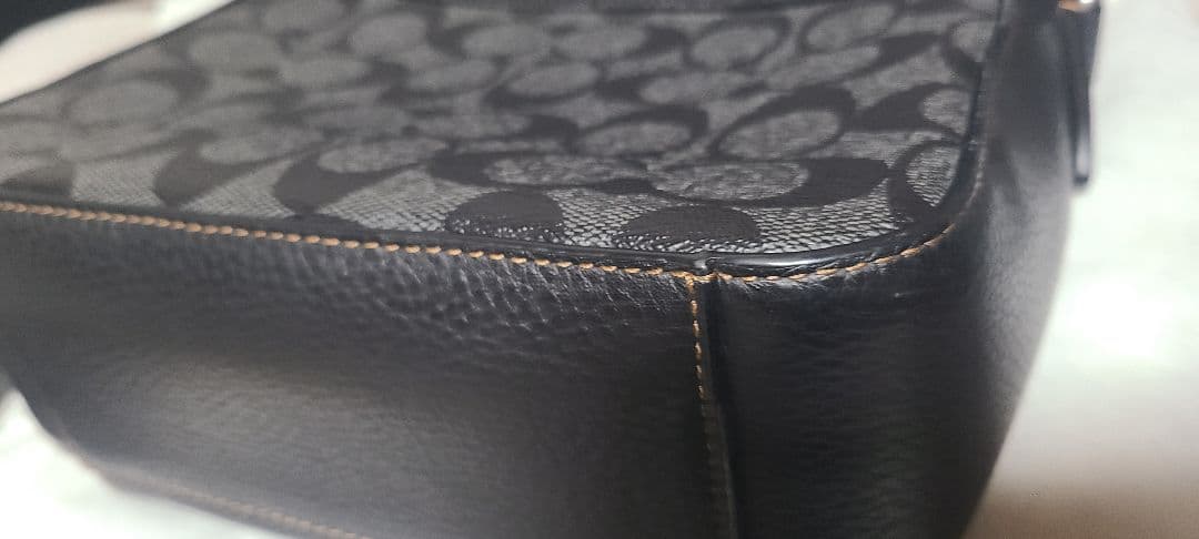 Coach ショルダーバッグ ブラック/ベージュ