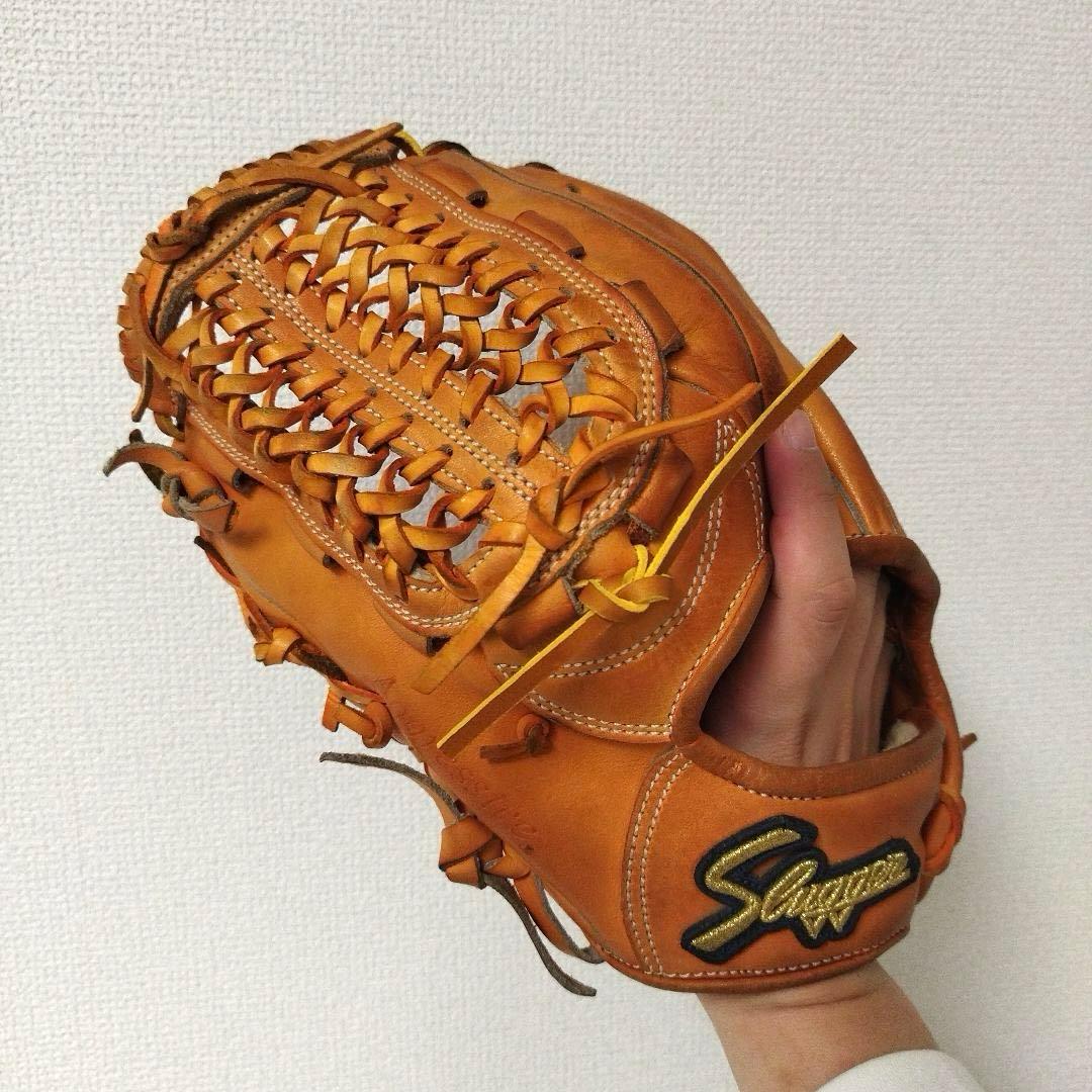 163 スラッガー 型抜群 即戦力 硬式 オールラウンド グローブ