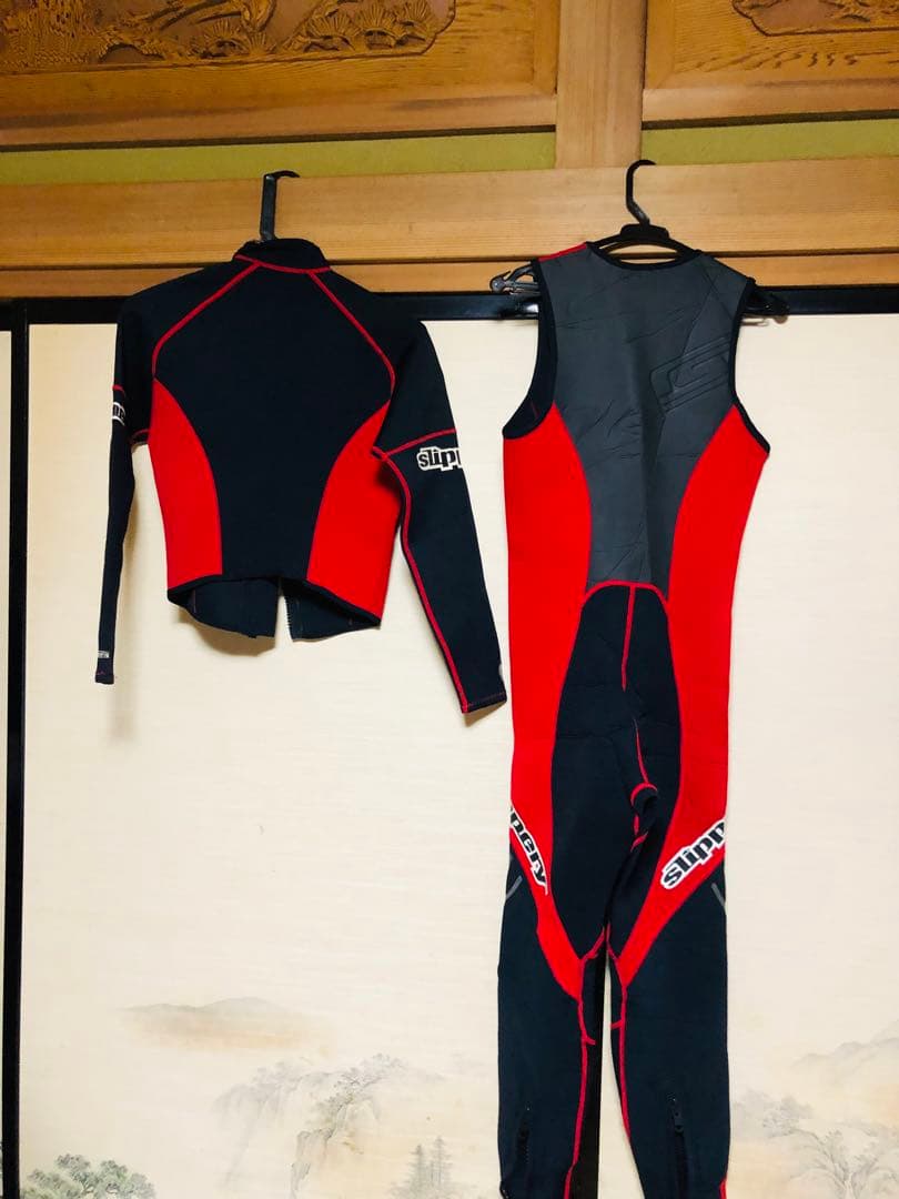 ⭐️Slippery ウェットスーツ　セミドライ　M
