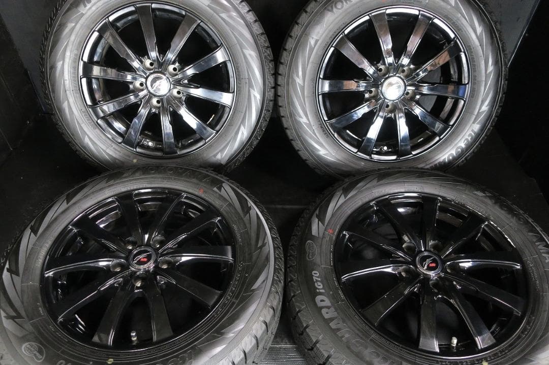 極上9.5分山 国産スタッドレス ヨコハマ 205/65R16 ヤリスクロス