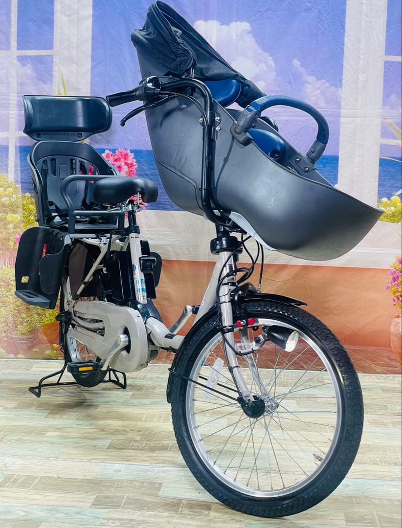 2021年！ギュットクルーム16AH⭐️子供乗せ電動アシスト自転車Y3005