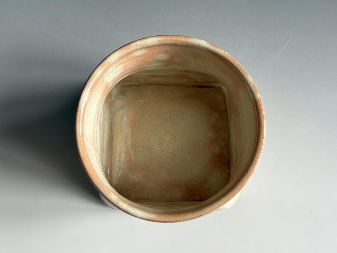 朝日焼　朝日豊斎　茶摘籠形　建水　久田宗也　尋牛斎書付　茶道具　表千家