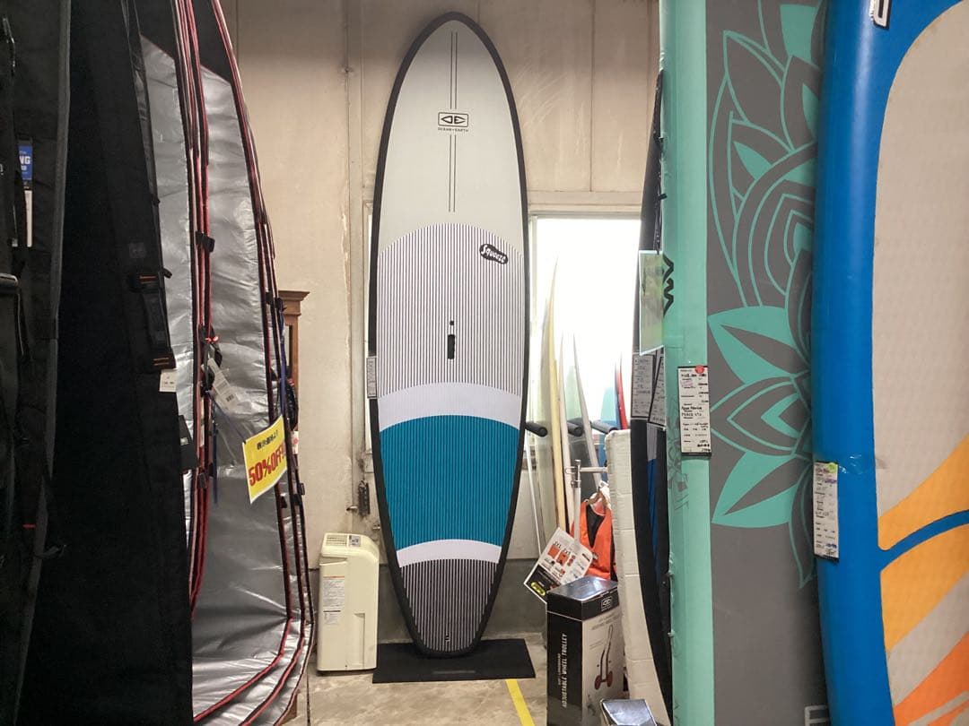 新品最高に乗り安いと大人気のO&E SUPスクイーズ10’6波にも乗れます
