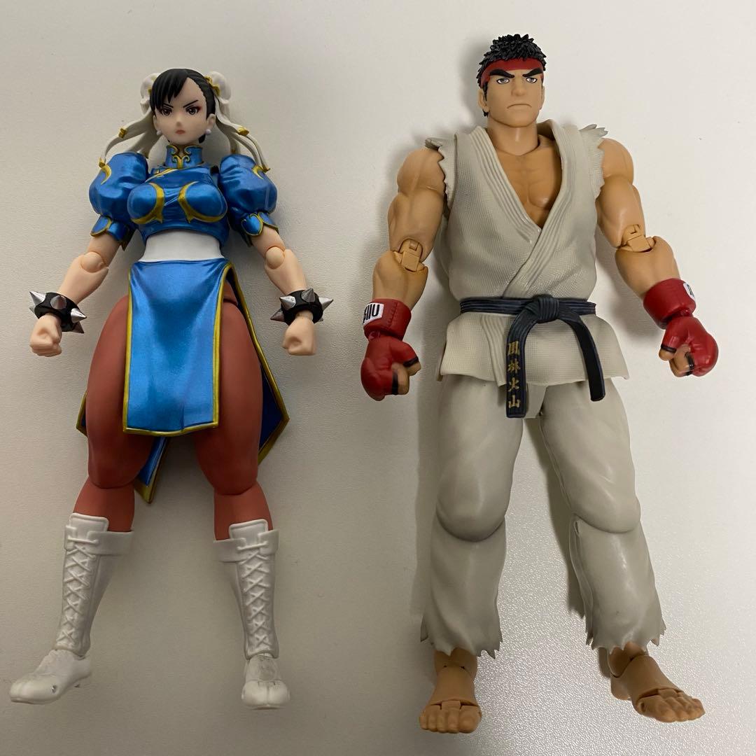 shフィギュアーツ リュウ、春麗　Outfit 2