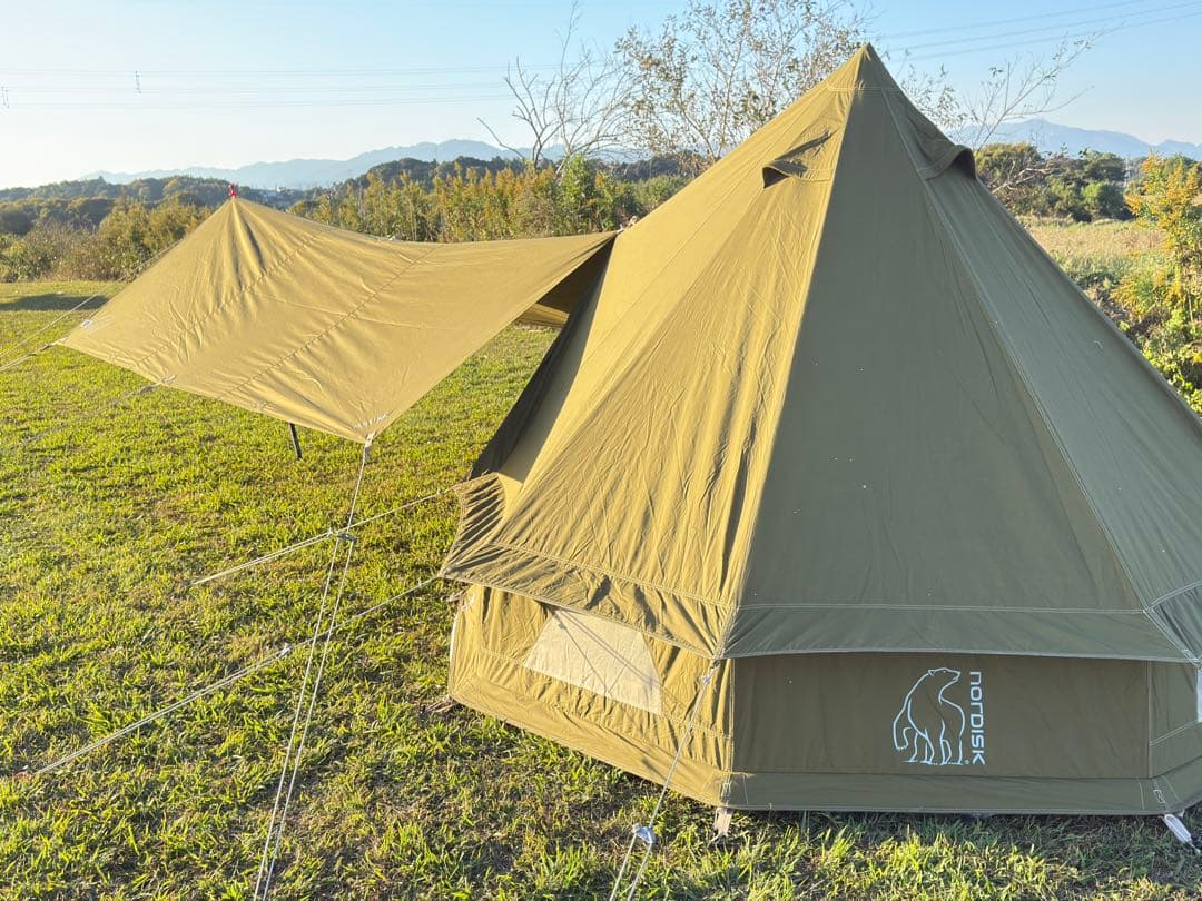 ノルディスク アスガルド7.1カーキ　カーリー12カーキ 限定品