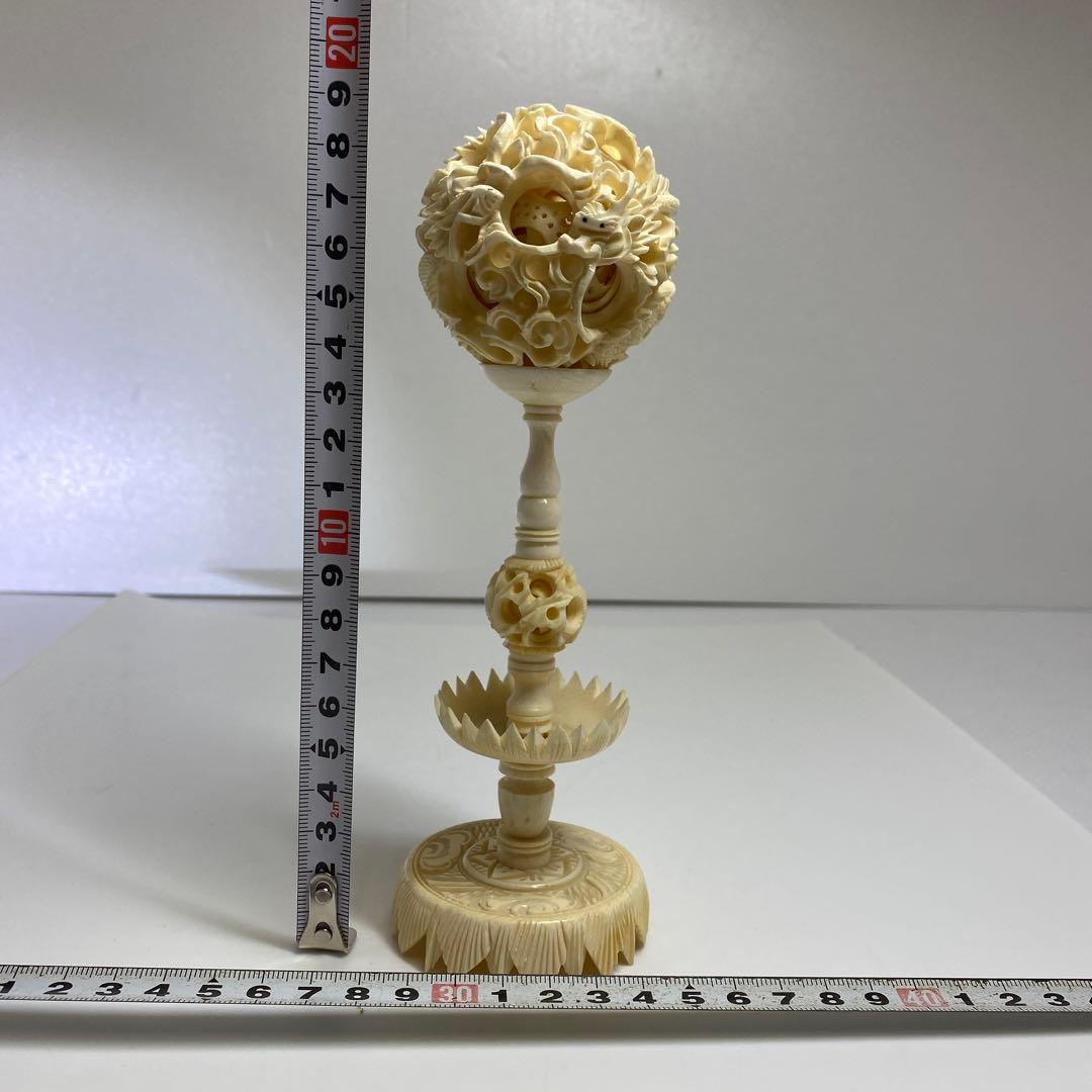 極上　天球　123g h20cm 東K7-1211☆2F トヒチサ