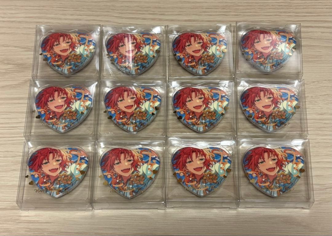 あんスタ 月永レオ ハート缶バッジ