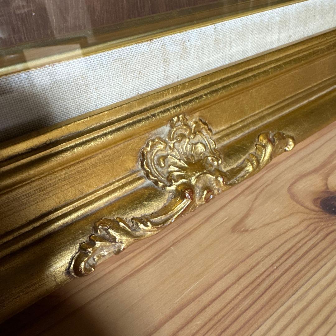 F10号　額縁　油彩額縁　油絵額縁　ガラス