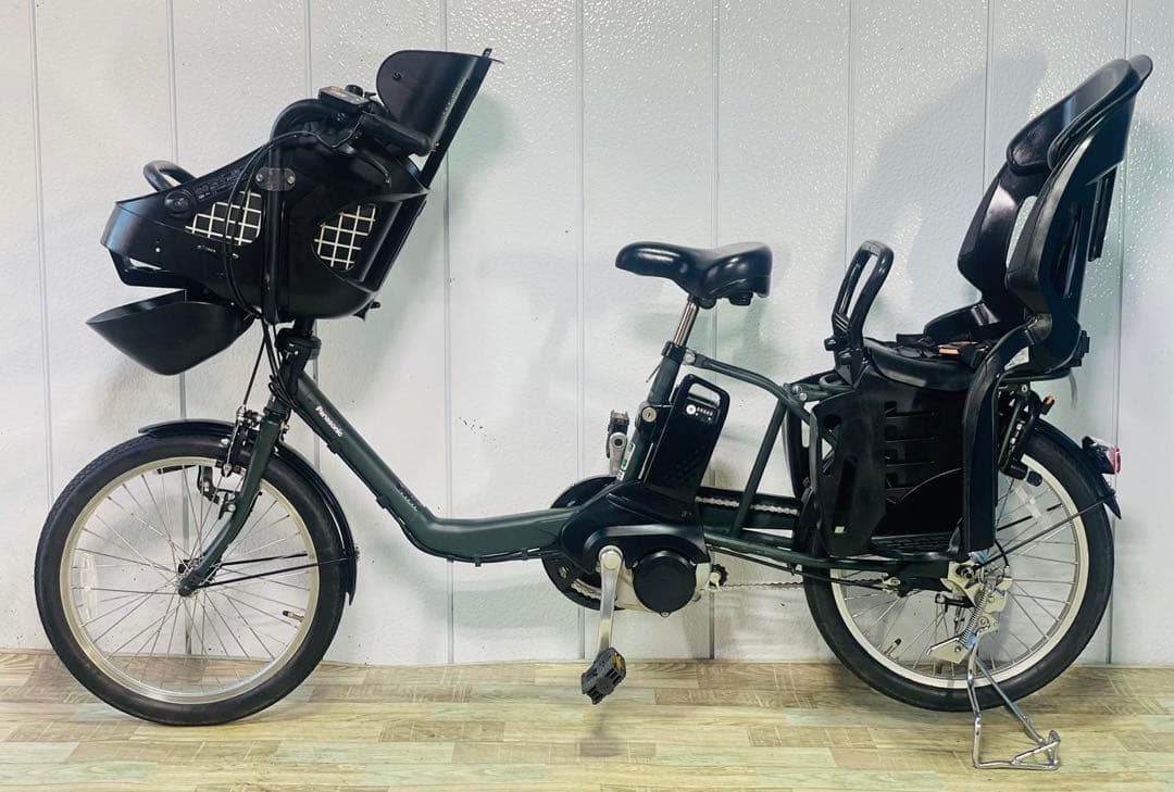 3003パナソニック12アンペア　3人乗り対応子供乗せ　電動アシスト自転車