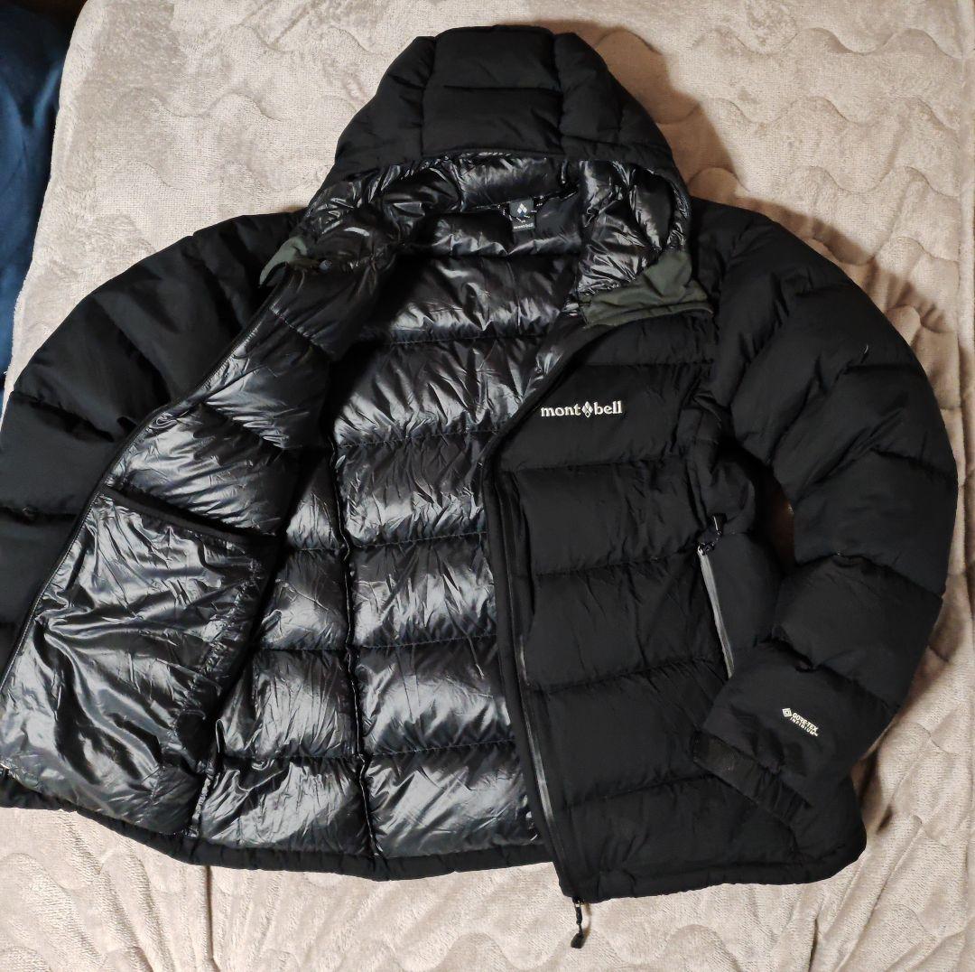 モンベル パーマフロストライトダウンパーカ 黒 M