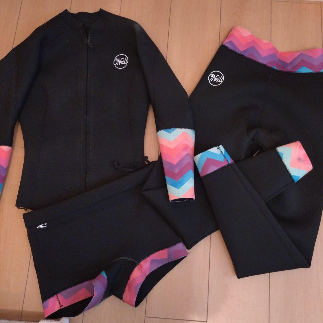 オニール　ウェットスーツ　レディース　３点セット　美品　Ｌサイズ