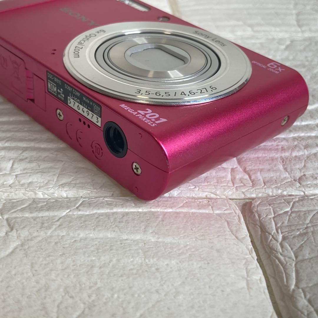 SONY デジカメ Cyber-shot DSC-W810 ピンク 動作品