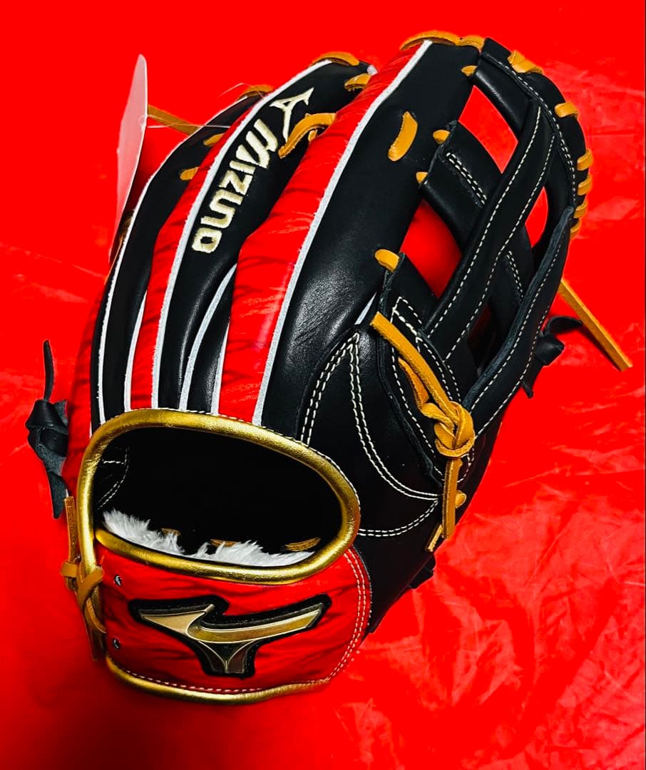 【新品】ミズノ　野手用グラブ 軟式用グローバルエリート　外野手用 サイズ16N