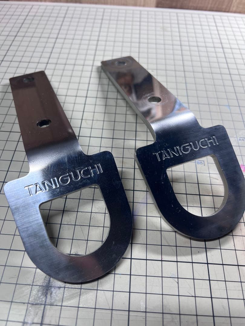 TANIGUCHI ステンレス 牽引フック　2個セット