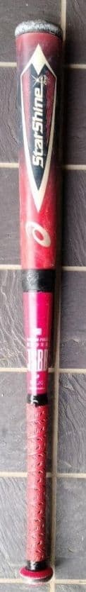 StarShine 2nd 軟式バット 赤黒