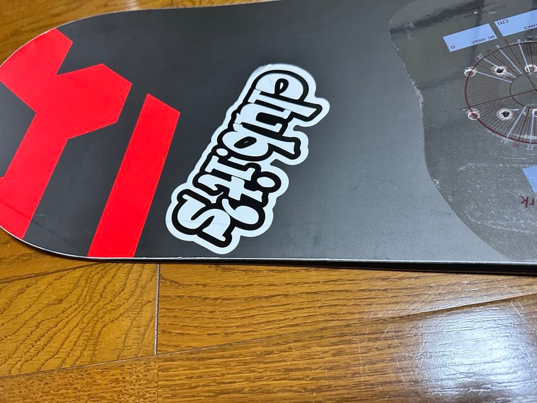 【冬本番】WRX Mk-S スノーボード 152cm 21-22 黒赤色