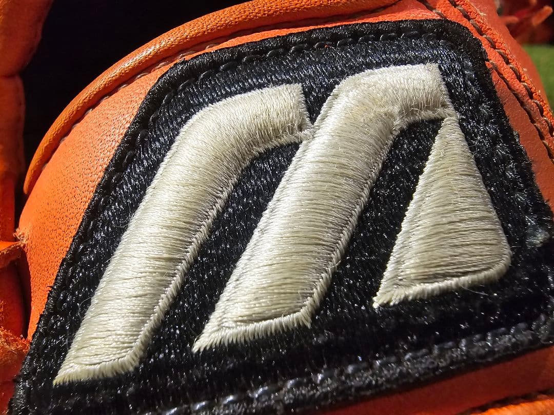 ミズノ　ビューリーグ　軟式　ジュニアサイズ　プラチナM　イチローモデル　オレンジ