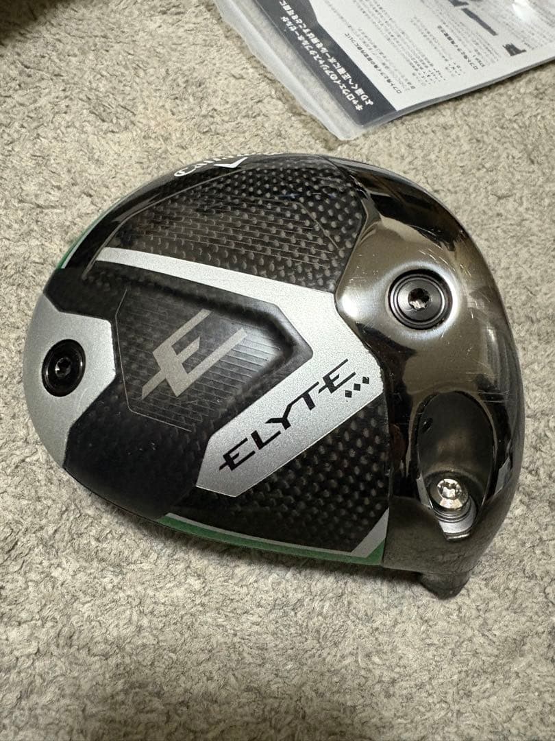 キャロウェイ　エリート(ELYTE)トリプルダイヤモンド10.5度　ヘッドのみ