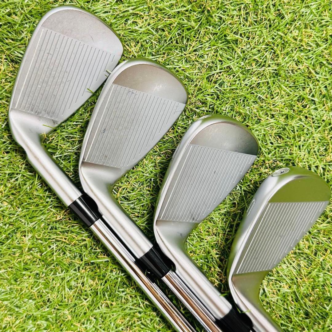 【良品】初心者推奨 ピン i230 緑ドット メンズアイアンセット 7本 S